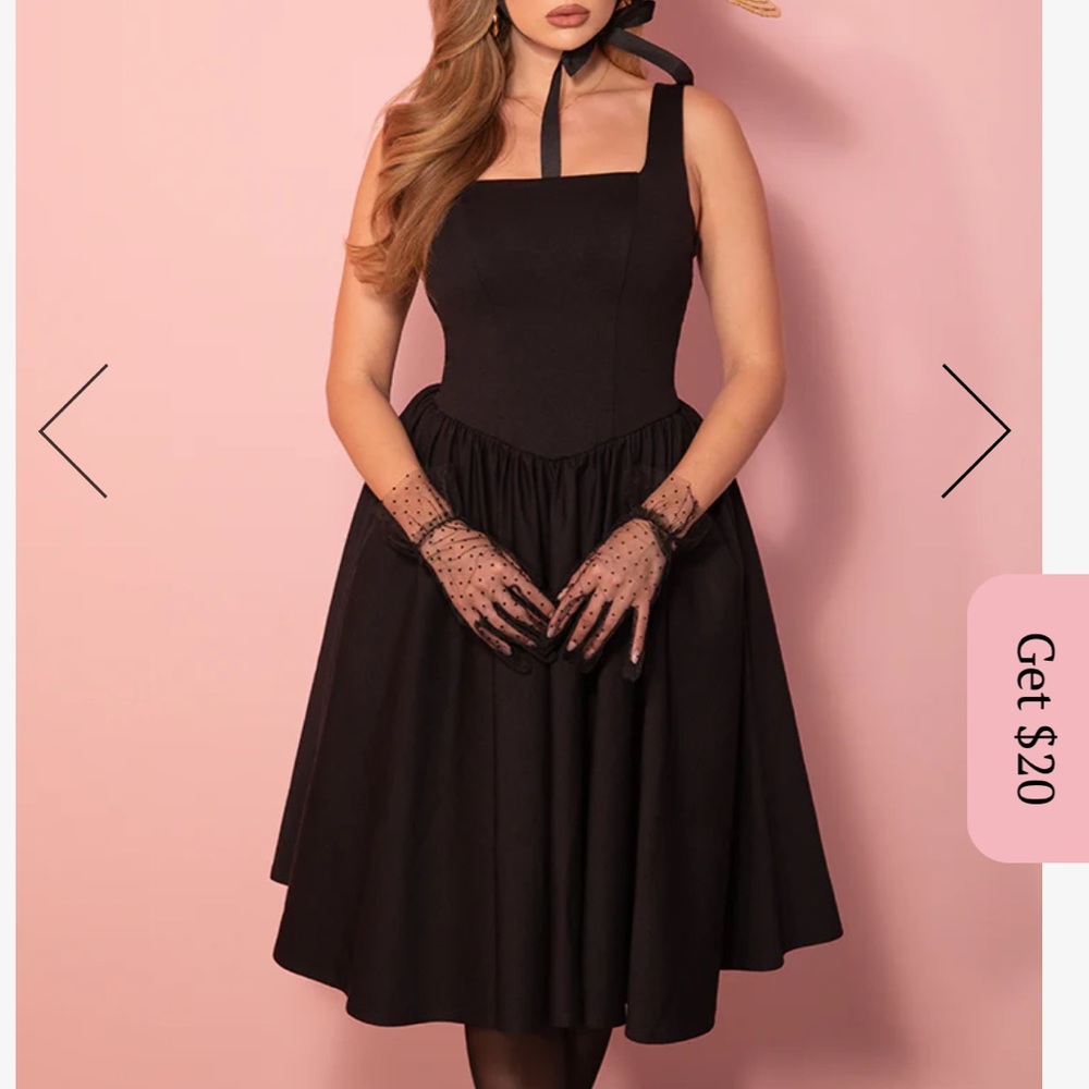 New Vixen micheline Pitt bombshell swing dress M